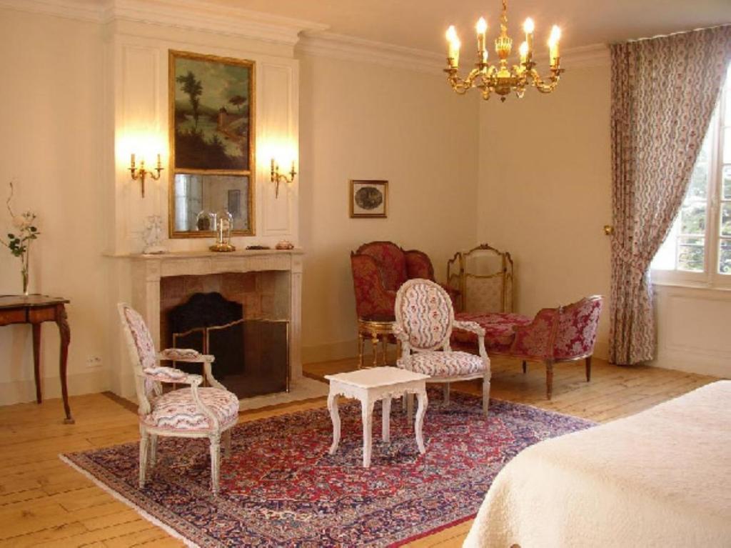 Appartement Du Chateau Du Grand Bouchet Ballan-Mire Ruang foto